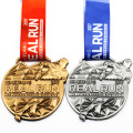 Cheap Custom Metal Track And Field Medals Custom Medal With Torch